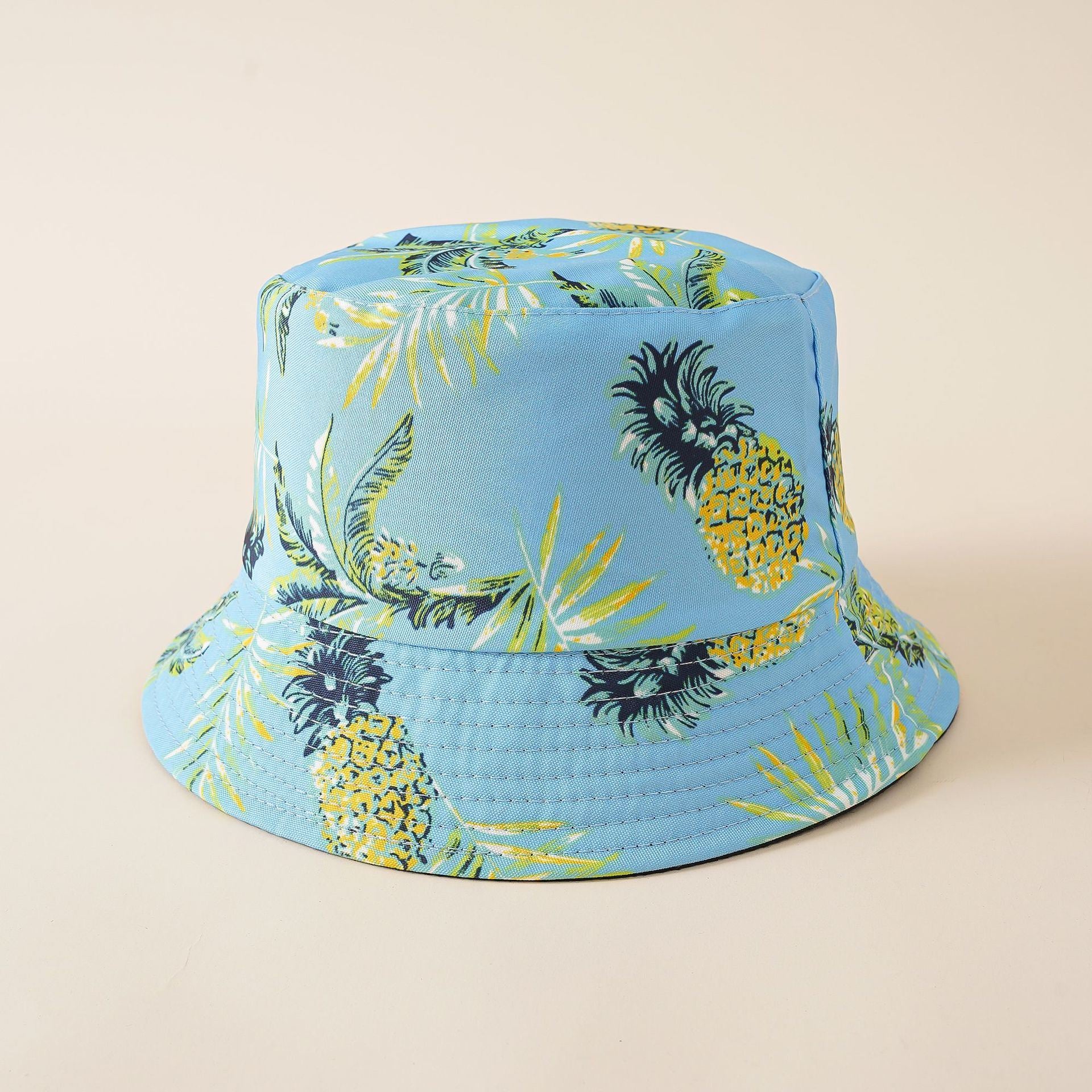 Hat new tropical print fruit pattern fisherman hat women summer lemon sports sunshade hat casual basin hat Doba